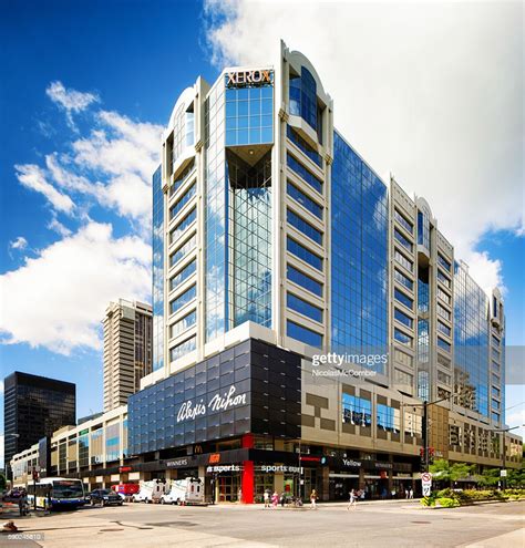 Montreal Plaza Alexis Nihon Shopping Mall And Office Tower High-Res ...
