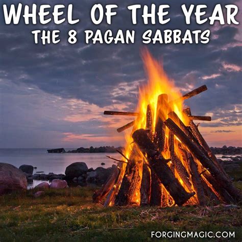 Wheel Of The Year Celebrating The 8 Pagan Sabbats