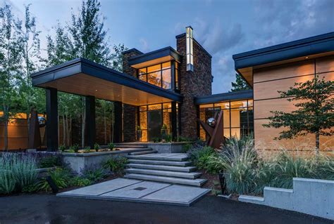 One Kindesign On Twitter Impressive Contemporary Mountain Retreat In