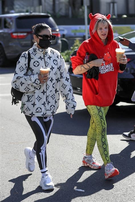 Vanessa Hudgens With Gg Magree Out In West Hollywood Gotceleb