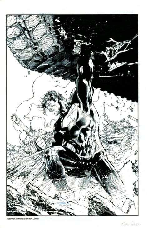 Superman Unchained By Jim Lee And Jay Leisten In Inkwell Awardss