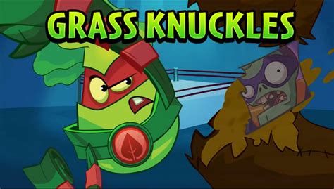 Image Grass Knuckles Animated Trailer Png Plants Vs Zombies Wiki Fandom Powered By Wikia