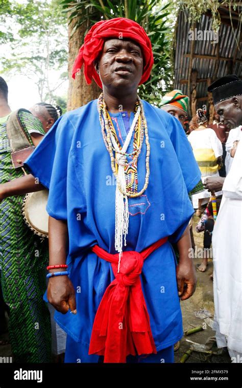 Osun Osogbo Osun High Priest Chief Olayiwola Adigun Baba Olosun Of