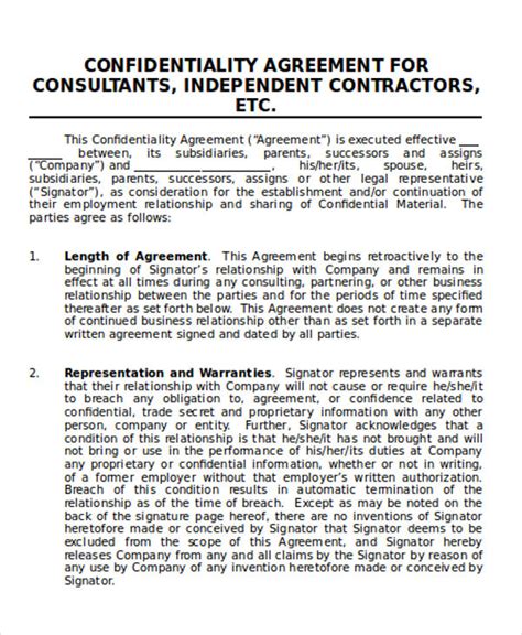 Free 11 Contractor Agreement Samples In Ms Word Pdf Excel