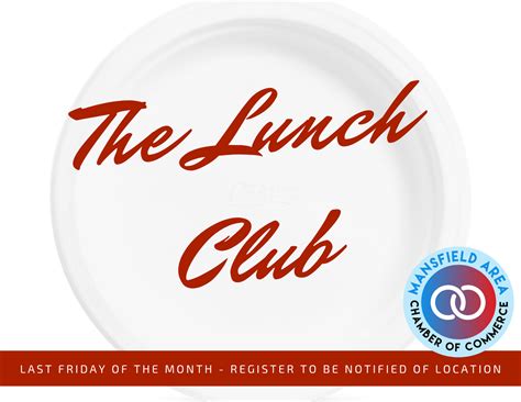 The Lunch Club Mansfield Area Chamber Of Commerce