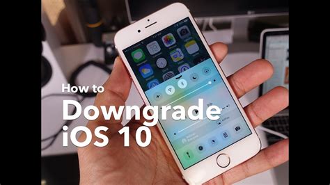How To Downgrade Ios 10 Beta To Ios 9 And Keep Most Data Youtube