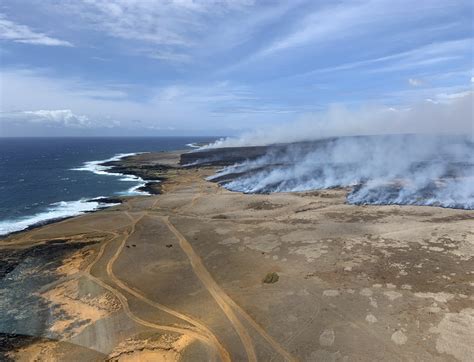 County Releases Photos Of Damage From Kau Brush Fire Hawaii News And