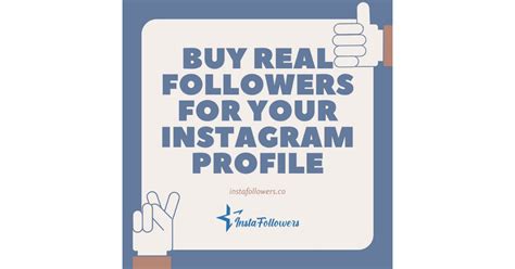 Buy Real Followers For Your Instagram Profile Instafollowers Medium