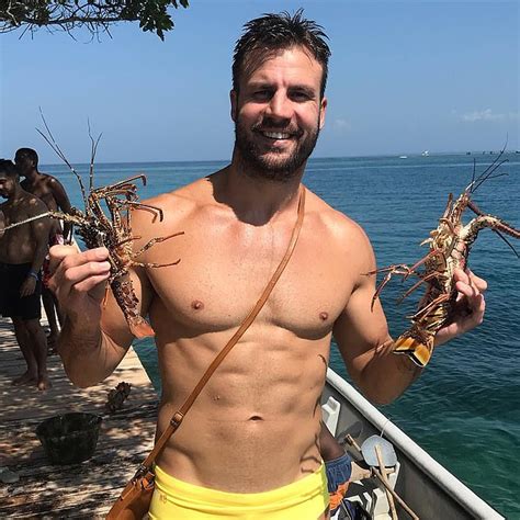 Beau Ryan Poses Shirtless In A Pair Of Speedos As He Hunts For Lobsters