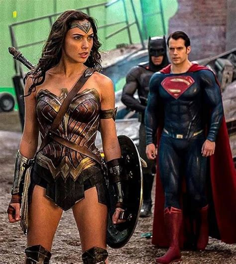 Batman V Superman With Gal Gadot Wonder Woman Dceu Fans