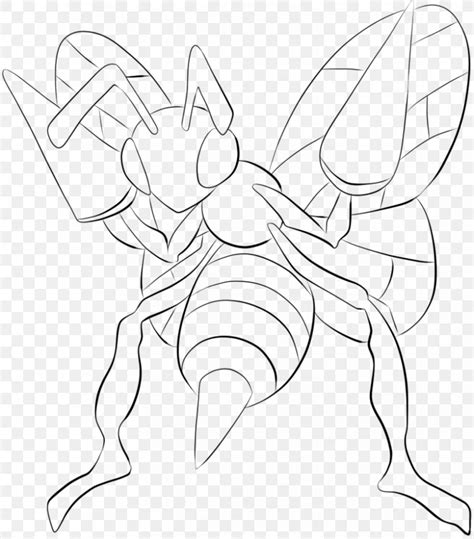 Beedrill Coloring Pages Coloring Home