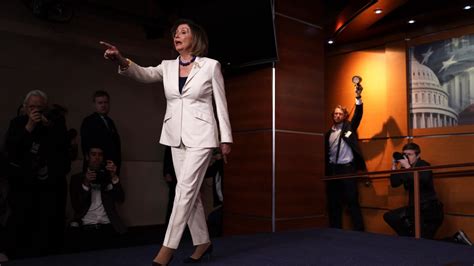 Speaker Nancy Pelosi Leans On Not In