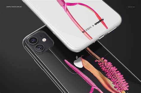 Iphone 11 Clear Case Mockup Set Behance