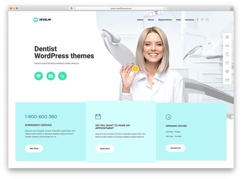 Best Dentist WordPress Themes Colorlib