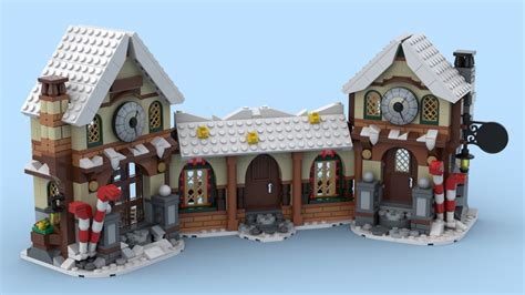 Lego Moc Santas Extended Workshop By Scaramanga