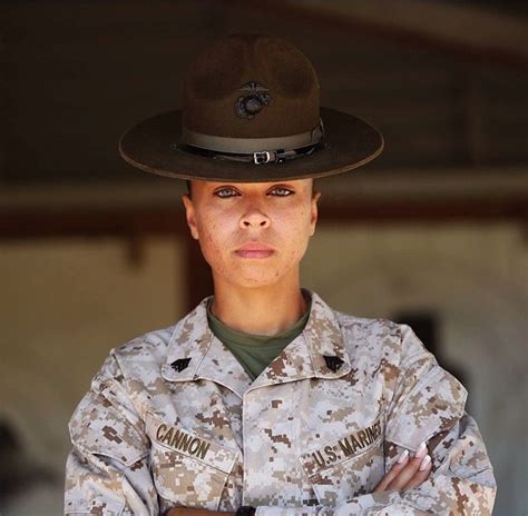 Female Drill Instructor Military Women Female Marines Drill Instructor