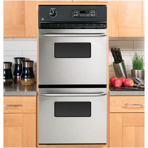 Ge 24 Built In Double Electric Wall Oven Stainless Steel