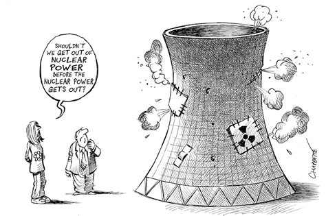 Time To Phase Out Nuclear Power Globecartoon Political Cartoons