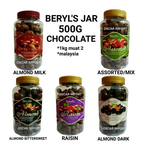 Pada tanggal ini, semua orang berlomba membeli coklat terbaik untuk diberikan pada orang tersayang. Jual BERYL'S JAR CHOCOLATE 500G BERYLS COKLAT MALAYSIA di ...