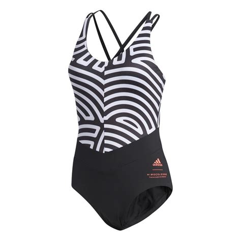 Buy Adidas Womens Tokyo Pack One Piece Swimming Suit Blackwhite
