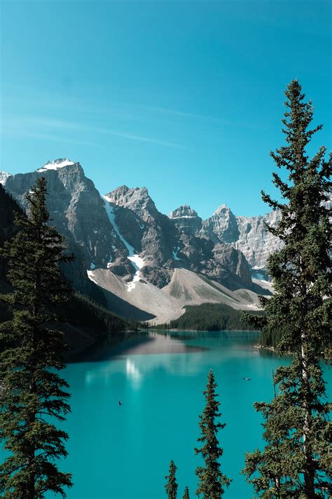 nature, Mountains, Water, Trees, Landscape Wallpapers HD / Desktop and ...