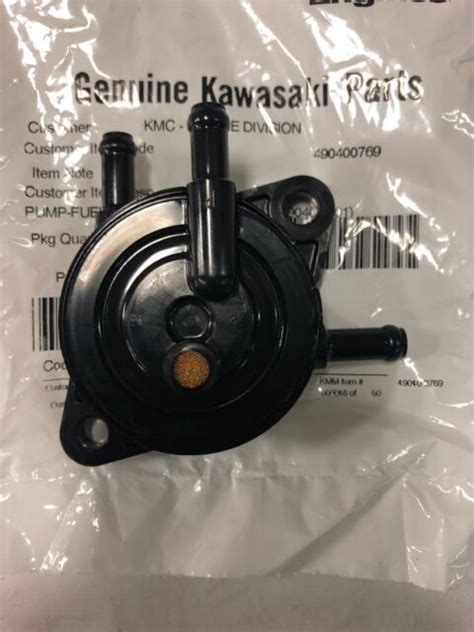 Kawasaki 49040 0769 Fuel Pump For Sale Online Ebay