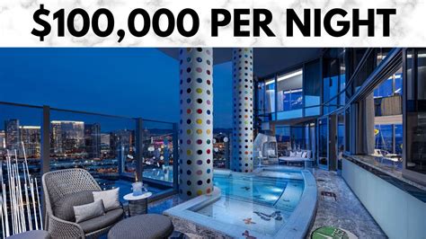 the most expensive hotel rooms in las vegas youtube