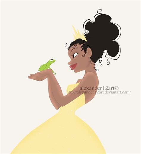 Princess Tiana By Alexander12art On Deviantart