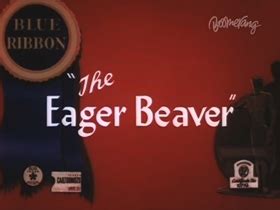 The Eager Beaver 1946 The Internet Animation Database