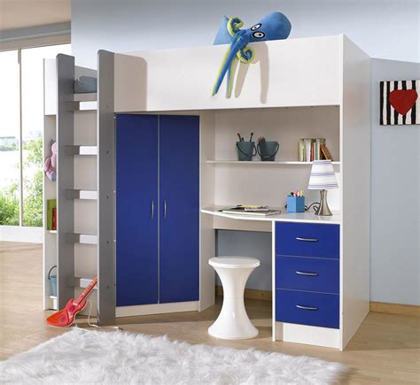 High Sleeper Cabin Bed With Colour Options Ideal Childrens Safe Bed