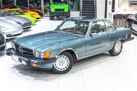 Used 1989 Mercedes Benz 560sl Roadster Classic Collectors Car For