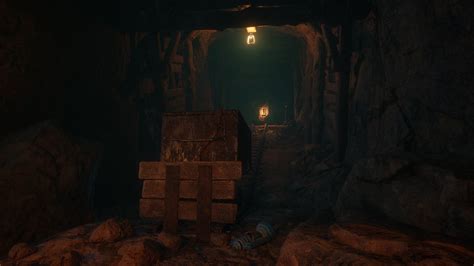 Old Mine Tunnel And Caves In Environments Ue Marketplace