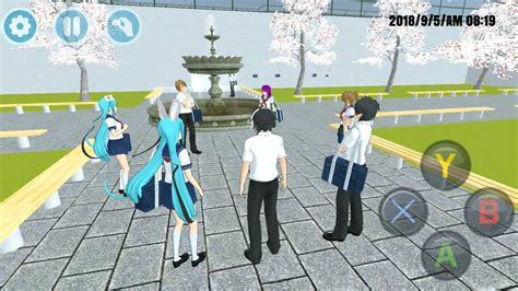High School Simulator 2018 2 Japan High School Anime Game Android