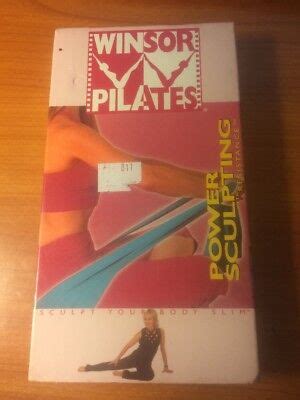 Winsor Pilates Power Sculpting With Resistance Vhs Daisy Fuentes