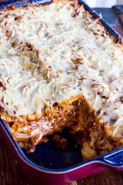 Lasagna Recipe Easy Simple Classic And Best Made With Ricotta Cheese