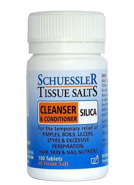 Silica Cell Salts 125 Tabs Nikita Naturals Australia