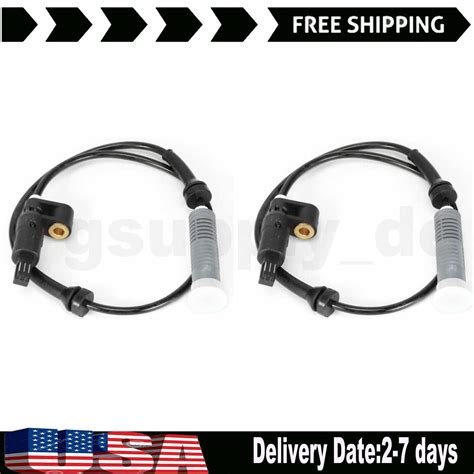 2x Abs Wheel Speed Sensor Front Left And Right For Bmw E36 3 Series