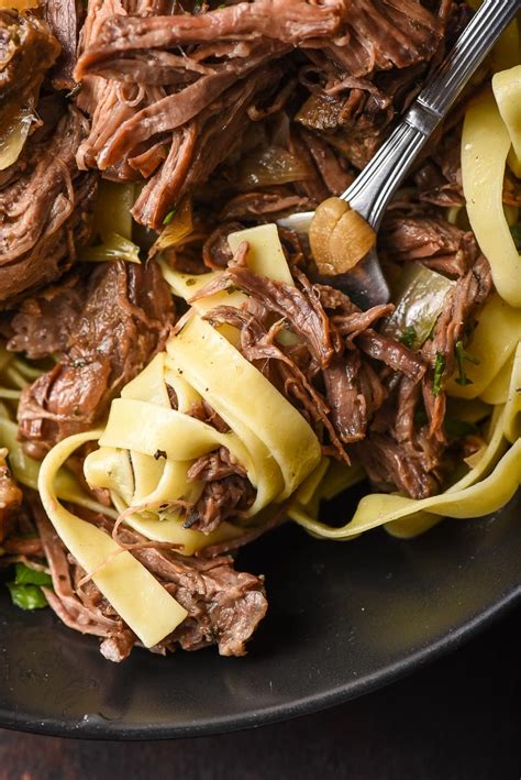 The Best Slow Cooker Shredded Beef Recipe Neighborfood