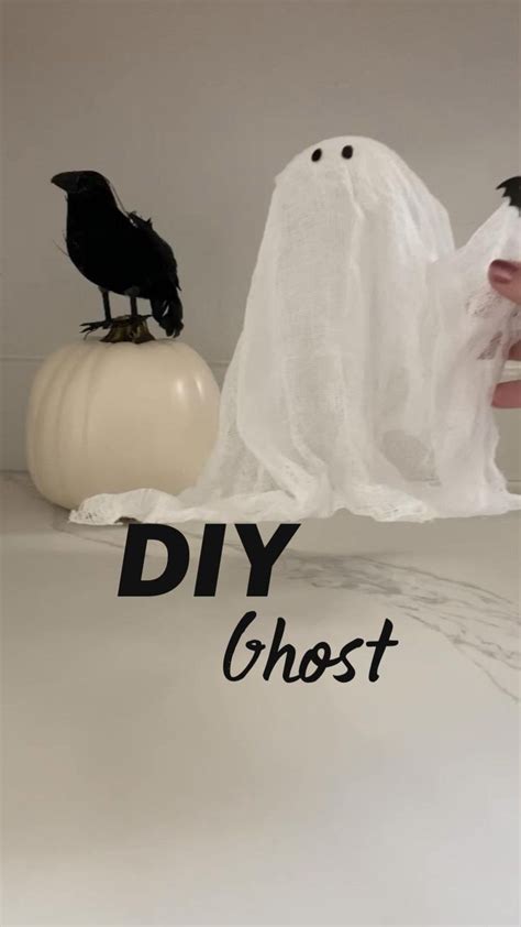 Kid Friendly Halloween Craft Diy Ghost Halloween Decorations