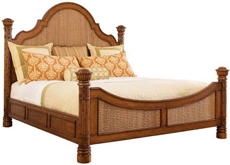 Tommy Bahama Home Bedroom Round Hill Bed 50 Queen 531 133c Hickory