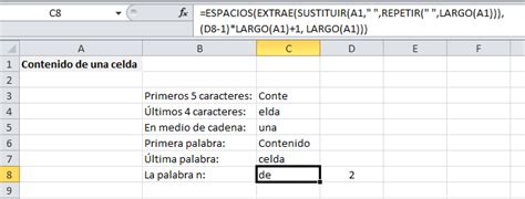 Extraer Contenido De Una Celda En Excel • Excel Total