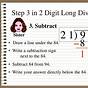 How To Do Long Division With 1 Digits