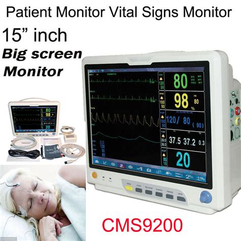 15 Contec Cms9200 Plus Multi Parameter Icu Ccu Patient Monitor Touch
