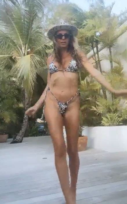Agts Heidi Klum Wows In String Bikini In New Video During Jaw Dropping Vacation Hello