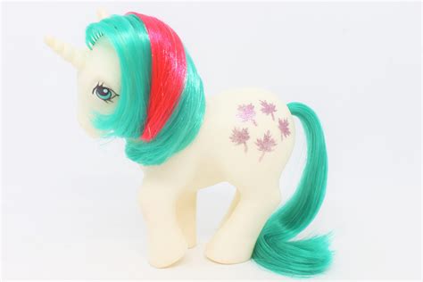 Vintage Hasbro G1 My Little Pony Mlp Unicorn Gusty White Maple Etsy