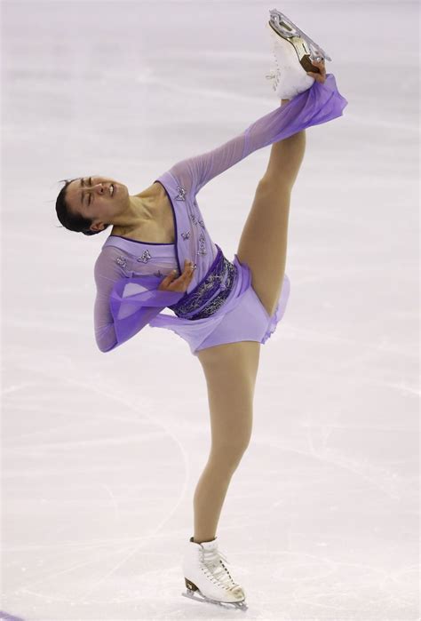 Mao Asada Of Japan Performs During The Ladies Final Of The Grand Prix