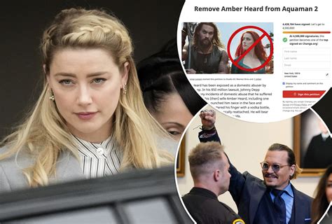 Petition To Get Amber Heard Cut From ‘aquaman 2 Nears Goal
