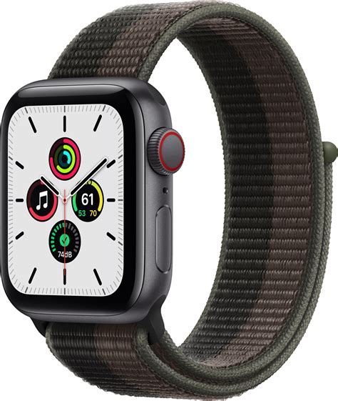 Apple Watch Se Gps Cellular 40mm Space Gray Aluminum Case With