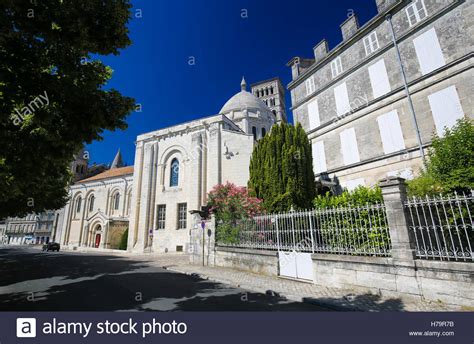 Romanesque Cathedral Of Angouleme Capital Of The Charente Department