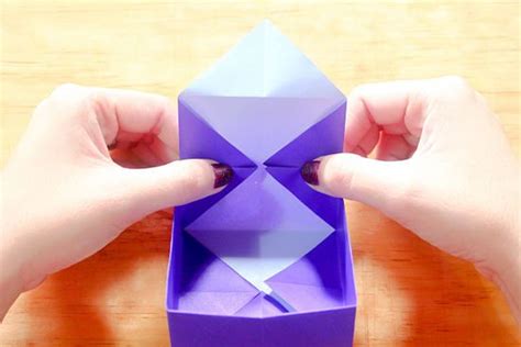 How To Fold A Paper Box 12 Steps With Pictures Wikihow Paper
